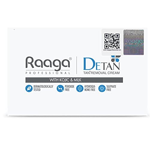 Raaga Professional De-Tan Tan removal Cream 72g (12g6)
