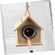 thumbnail image 2 of 1 piece wooden parrot nest birdhouse for breeding, protective shelter for budgies and other pet birds, cage accessory, 2 of 5