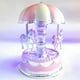 thumbnail image 2 of WORGEOUS Luxury Carousel Music Box 3 caballos rotar la luz LED Rotación luminosa (rosa), 2 of 7