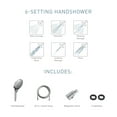 thumbnail image 2 of Moen Brushed Nickel Eco-Performance Hand shower, 2 of 7