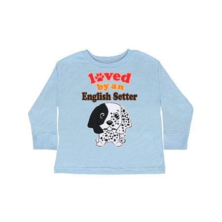 

Inktastic English Setter Dog Gift Gift Toddler Boy or Toddler Girl Long Sleeve T-Shirt