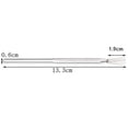 Pengxiaomei 2pcs Clay Needle Tools, Feather Wire Texture Tool for Clay