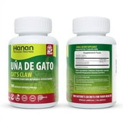 Hanan Uña de Gato Cat's Claw | 100 Capsules | Naturally Aids in Supporting Healthy Immune System (Single Pack)