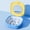 Yellow, variant on Plastic Retainer Case for Invisalign with Mirror - Sealed Dust Proof Dental Brace Storage Box for Cleaning and Travel - Portable Orthodontic Accessories Case for Home Office or On the Go