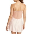 thumbnail image 2 of Flora Nikrooz Womens Showstopper Charmeuse Chemise Style-8060, 2 of 2