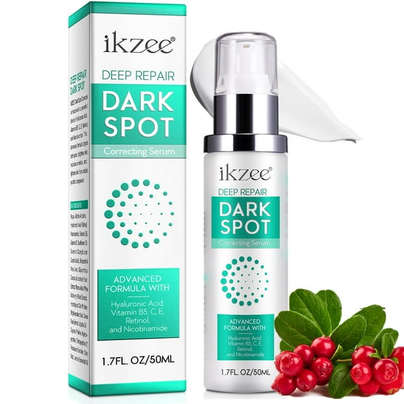 ikzee Dark Spot Cream for Radiant Skin, with Hyaluronic Acid, Vitamin B5, C, E, Retinol and Nicotinamide 50ml/1.7floz