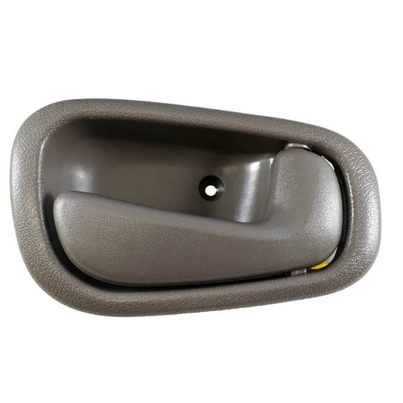 PT Auto Warehouse TO-2543G-RH - Inner Interior Inside Door Handle, Gray - Passenger Side Fits select: 1998-2002 TOYOTA COROLLA, 1998-2002 CHEVROLET GEO PRIZM