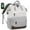 Beige+Light grey+Coffee, variant on Lovevook Laptop Backpack, 15.6" Women Work Backpack Purses with USB Port, Waterproof Casual Daypack Travel Backpack, Large Fashion Teacher Nurse College Bookbag
