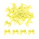 thumbnail image 1 of 80Pcs Mini Ribbon Bow 1" Mini Fabric Satin Ribbon Flower Bows Craft DIY Sewing Wedding Birthday Party Yellow, 1 of 6