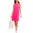 Time and Tru Women's High Neck Swing Dress - Walmart.com