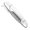 Left, variant on Rear Exterior Pull Handle Assembly Replacement, 15915619/15915620 Chrome Door Handle Part with Mounting Rod for Pickup Door Access