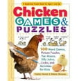 thumbnail image 1 of Chicken Games &amp; Puzzles: 100 Word Games, Picture Puzzles, Fun Mazes, Silly Jokes, Codes, and Activities for Kids, 1 of 2