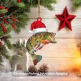thumbnail image 5 of Colección de peces navideños, decoración de pesca realista, decorativa para decoración de árbol de Navidad, 5 of 5