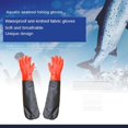 thumbnail image 5 of Guantes de trabajo de PVC impermeables de manga larga Guantes de seguridad para Estilo 1 Sunnimix Guantes de trabajo de seguridad, 5 of 5