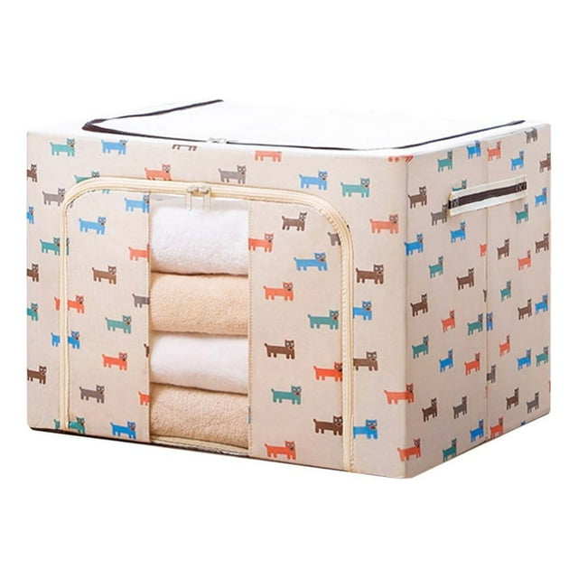 Birdeem Sac de Rangement en Tissu Oxford pour Couette Boîte de Rangement pour Déménagement Boîte de Rangement