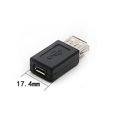 thumbnail image 3 of rgzhihuifz Paquete de 3 convertidores de Adaptador USB 2.0 A Hembra a USB Micro Hembra, 3 of 5