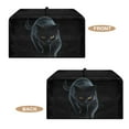 thumbnail image 6 of FOR U DESIGNS Cat Black Print Microwave Oven Dust Cover Wear-Resistan Lid for Air Fryer Toaster Oven Dust-Proof Microwave Oven Folding Covers, 18.25 x 14.5 x 11 inches-S, 6 of 8