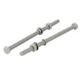 thumbnail image 1 of Unique Bargains 2 Set M8x140mm 304 Stainless Steel Hex Bolts w Nuts and Washers Assortment Kit, 1 of 2