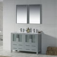 thumbnail image 2 of 48" Freestanding Bathroom Vanity & Vessel Sink & Mirror- Metal Grey, 2 of 7