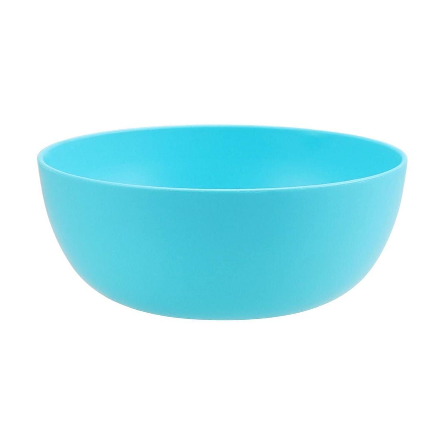 Mainstays Teal Plastic Bowl  6.75 Inch 1pc