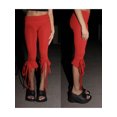 thumbnail image 3 of Rdhnmea Women Capri Pants Solid Color Elastic Waist Tie-Up Cropped Pants, 3 of 9
