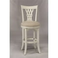 thumbnail image 1 of Hillsdale Embassy 26" Swivel Counter Stool in White, 1 of 2