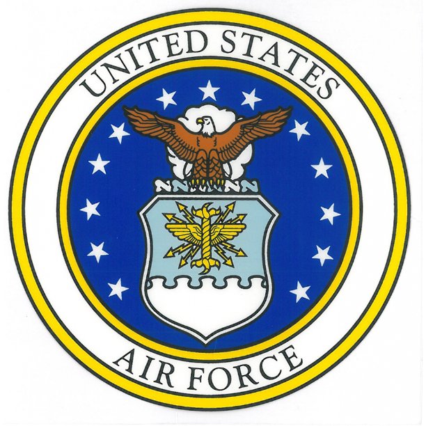 United States Air Force Seal Car Decal