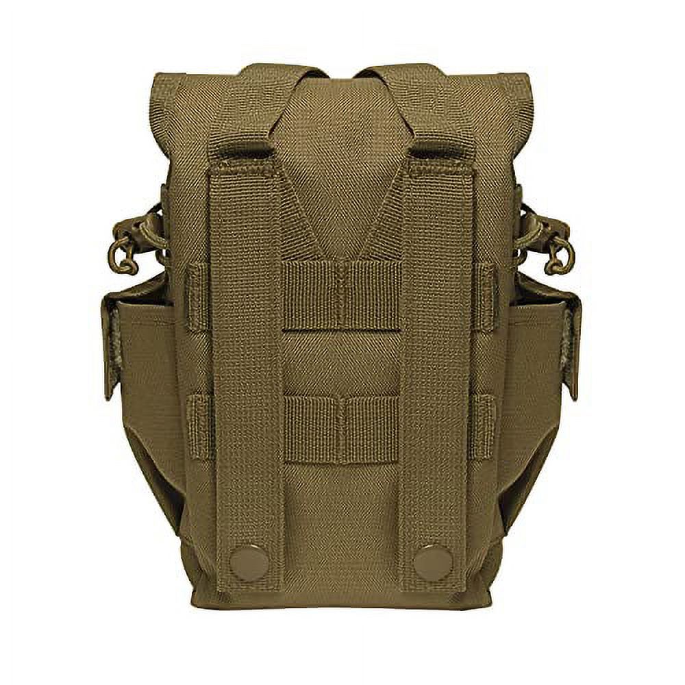 Rothco Utility Pouch with Survival Kit Essentials 10189 - Coyote Brown