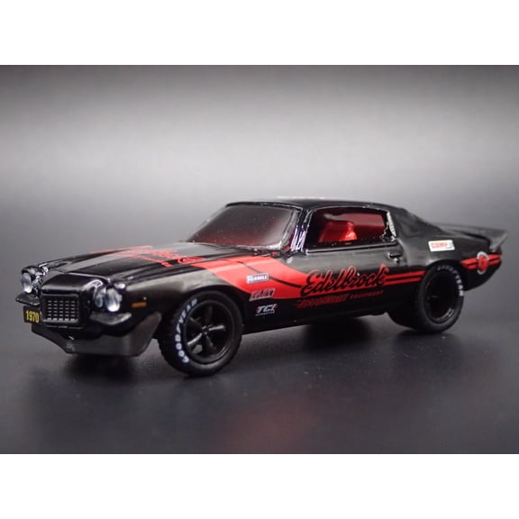 Open Box 1970 70 CHEVY CHEVROLET CAMARO EDELBROCK 1/64 SCALE DIORAMA DIECAST MODEL CAR