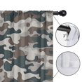 thumbnail image 4 of Blackout Kids Curtains,Beige Blue Camo Mixed Shapes Pattern Childrens Insulated Curtains Set Of 2,Bedroom Essentials,Toddler Room Decor 42"x54", 4 of 5