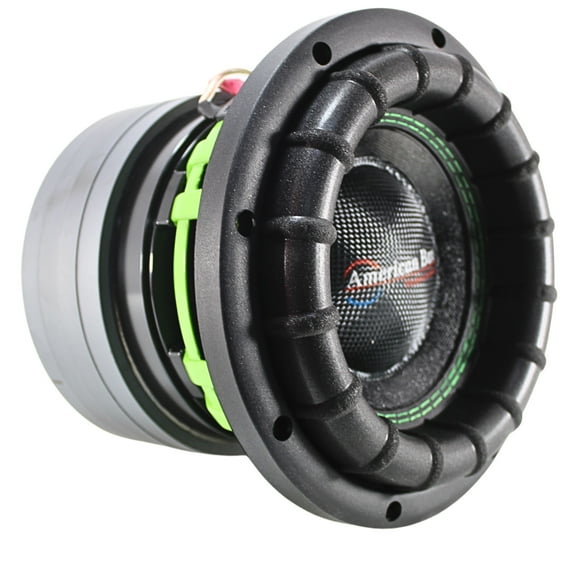 American Bass Godzilla Green/Black 8" Dual 2 Ohm 1200W RMS Sub GODZILLA-8-D2