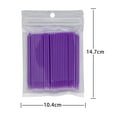thumbnail image 7 of 500 Pcs Colorful Micro Applicator Brush Eyelash Brushes Disposable Swab Sticks for Make up and Clean and Personal Care, 7 of 7