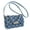 Blue, variant on Denims Tassels Handbag with Chain Handle Women Stylish Checkered Shoulder Bag