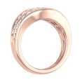 thumbnail image 2 of 1 Carat Channel Set Diamond Wedding Band Ring in 14K Rose Gold (Ring Size 8.75), 2 of 5