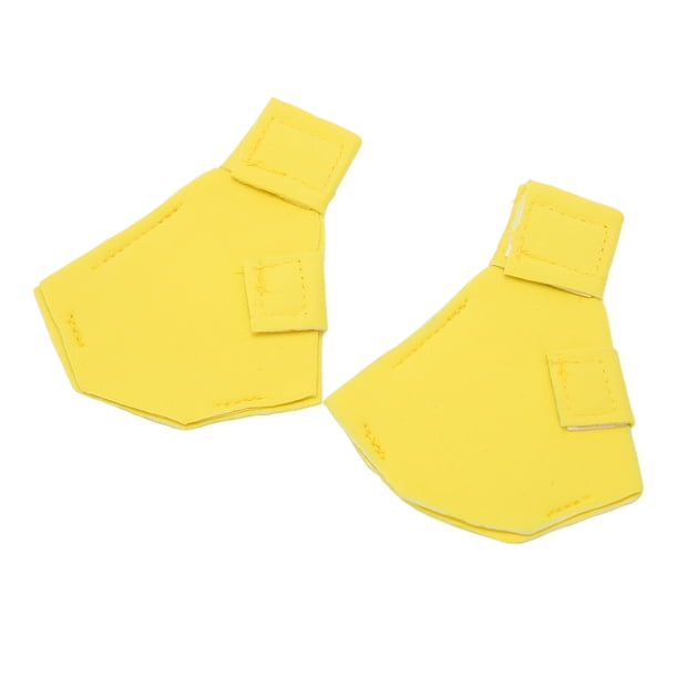 Botas para caminar de pato zapatos de pato para aves de corral gancho y diseño Protector de pata acolchado envoltura completa suave amarillo para ganso para interior ANGGREK Otros