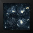 thumbnail image 2 of Kimberly, Allen 12x12 Black Modern Framed Museum Art Print Titled - Starfield 3, 2 of 5
