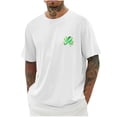 thumbnail image 1 of Jamicy Chemises à Manches Courtes pour Hommes Cadeau pour Mari T-Shirts Graphiques de la Saint-Patrick Manches Courtes Col Rond T-Shirt d'Été, 1 of 3