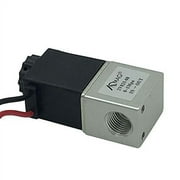 1/4 DC 24V 2 Way Normally Closed Pneumatic Aluminum Electric Solenoid Air Valve