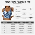 thumbnail image 6 of Lsque Evil Eye Printed Women'S Sports Bra, Compression, Moisture Wicking, High-Impact Sports Bra For Women,Supportive sports bra-Medium, 6 of 9