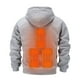 thumbnail image 5 of Manta, manta para sofá, sudadera con capucha térmica de moda, batería de larga duración, batería de alta capacidad, calefacción ergonómica, sudadera con capucha, 5 of 9