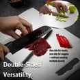 thumbnail image 3 of Stainless Steel Double Sided Chopping Board, Pure Titanium Cutting Boards, Double-Sided Kitchen Chopping Board Easy to Clean Durable, Dishwasher Safe, 3 of 7