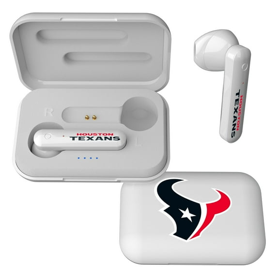 Keyscaper Houston Texans Wireless TWS Insignia Design Earbuds