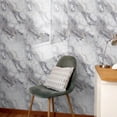 thumbnail image 3 of paneles de pared impermeables de mármol, resistentes al calor, paneles de pared de PVC para cocina, baño, salas de estar, dormitorios, paredes de TV, coloridos, 3 of 4