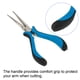 thumbnail image 1 of Long Nose Diagonal Pliers, Pliers Set Needle-Nose Pliers Round-Nose Pliers Wire Cutter Pliers Bending Pliers and Flat-Nose Pliers for Wire Work Jewelry Making DIY Crafts Amonsee No, 1 of 6