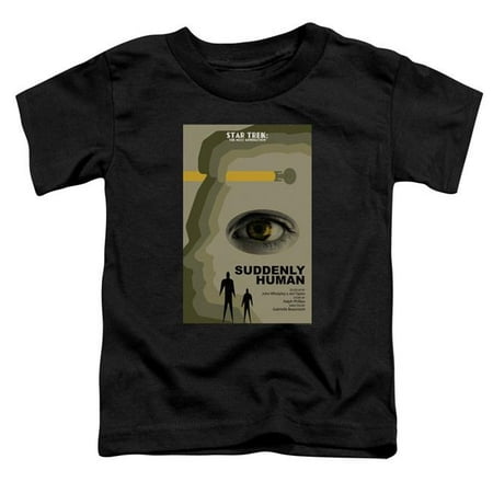 

Trevco CBS2094B-TT-2 Star Trek & Tng Season 4 Episode 4 Short Sleeve Toddler Cotton T-Shirt Black - Medium - 3 Toddler