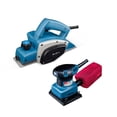 thumbnail image 1 of Lijadora Orbital DongCheng 1/4 Hoja 200W y Cepillo Eléctrico para Madera 500W, 1 of 9
