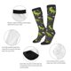 thumbnail image 3 of Fotbe Dinosaur Skeleton Calcetas Divertidas Estampadas para Hombre y Mujer, Calcetas de Algodón hasta la Rodilla para Caminar, Correr, Enfermería y Embarazo, 3 of 6