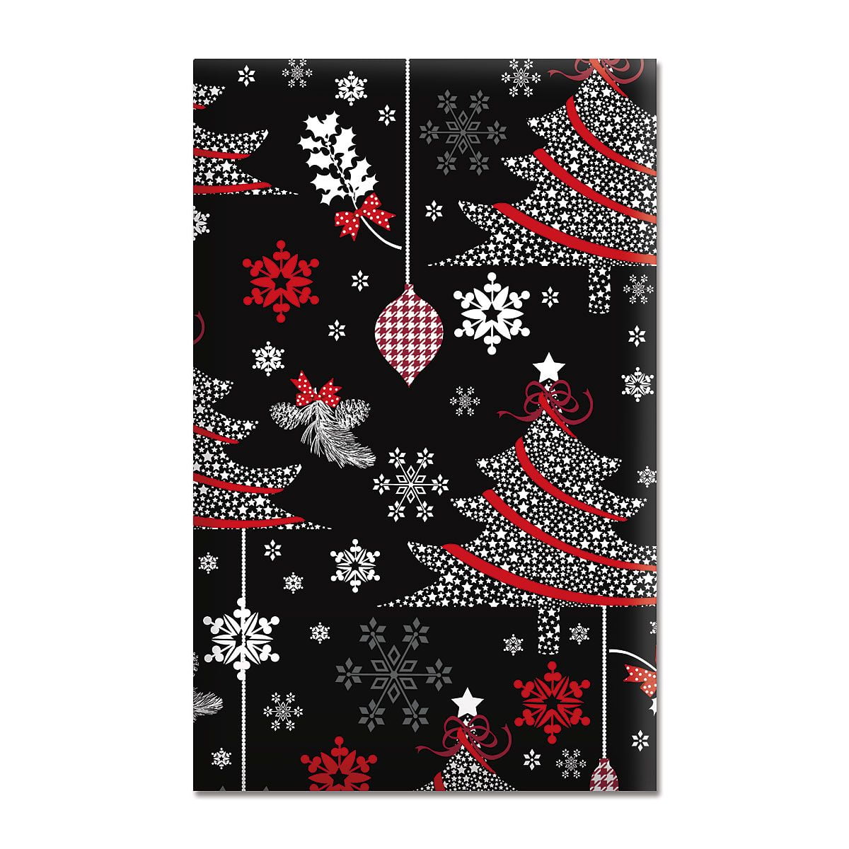 Current Multi-color Decked Out Decor Jumbo Christmas Heavyweight Tear Resistant Gift Wrap Paper, 67 sq ft