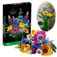 thumbnail image 1 of Eternal Flowers Flowers Splicing Building Blocks Gifts For Girls-KEEW, 1 of 4