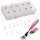 thumbnail image 1 of Natural Fake Nails, 500 Pieces Oval French Acrylic Style Fake Nail Tips With Box And Acrylic Nail Clippers For Ladies Nail Salon And Home Diy, 1 of 5